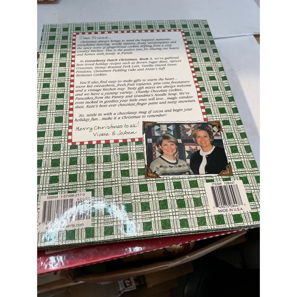 Gooseberry Patch Vintage Y2K Christmas Cookbook Lot Holiday Recipes Crafts Lot 6